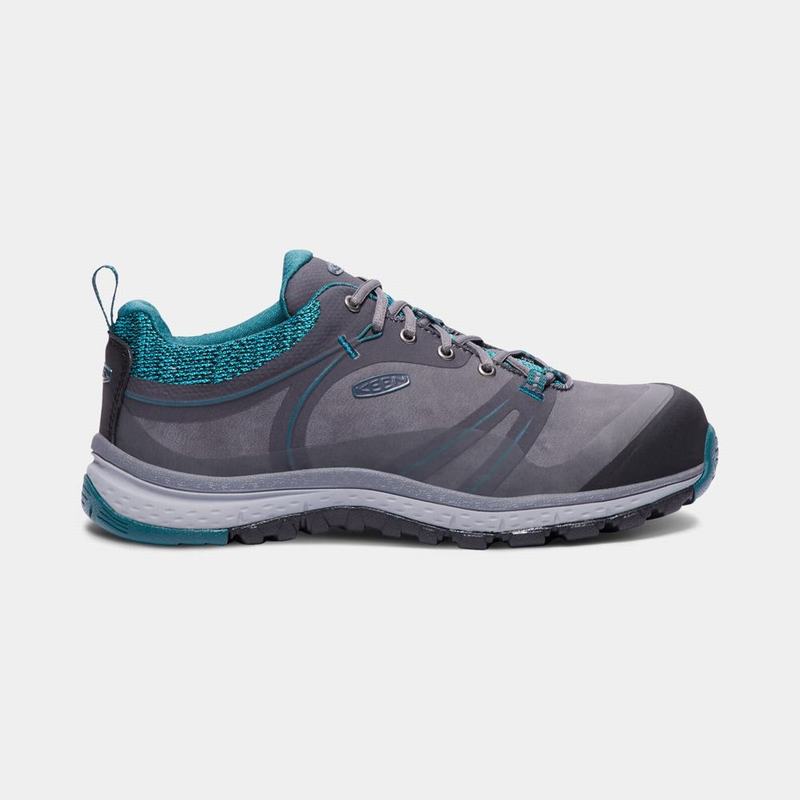 Keen Sedona Pulse Kısa Aluminum Toe - Kadın Iş Ayakkabısı - Lavanta/Mavi - Türkiye (215640MKA)